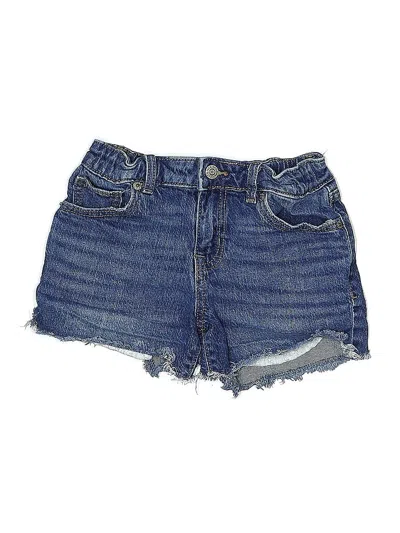 Pre-owned Cat & Jack Kids' Denim Shorts In Blue