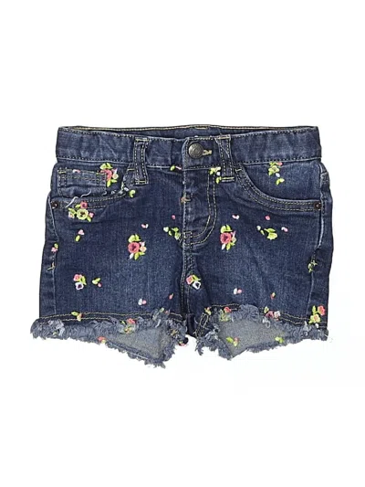 Pre-owned Cat & Jack Kids' Denim Shorts In Blue