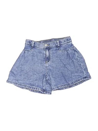 Pre-owned Cat & Jack Kids' Denim Shorts In Blue