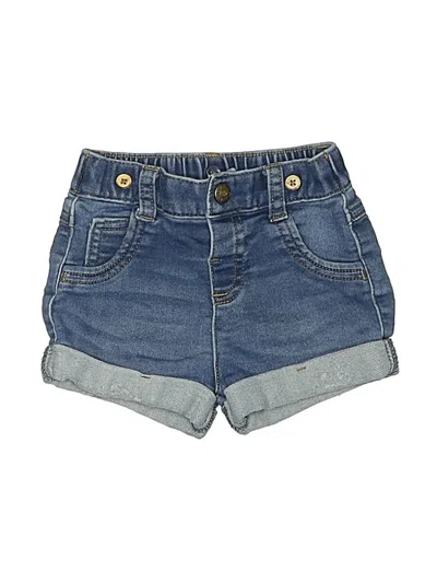 Pre-owned Cat & Jack Babies' Denim Shorts In Blue
