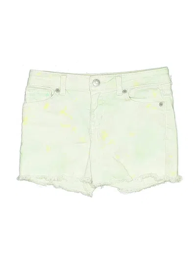 Pre-owned Cat & Jack Kids' Denim Shorts In Green