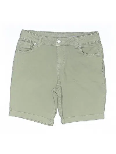 Pre-owned Cat & Jack Kids' Denim Shorts In Green