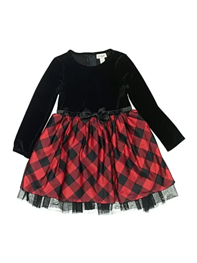 Pre-owned Cat & Jack Kids' Dress In Black