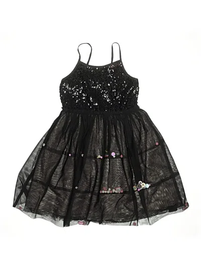 Pre-owned Cat & Jack Kids' Dress In Black