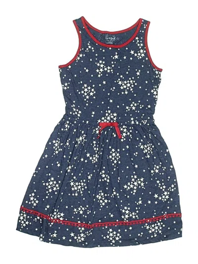 Pre-owned Cat & Jack Kids' Dress In Blue