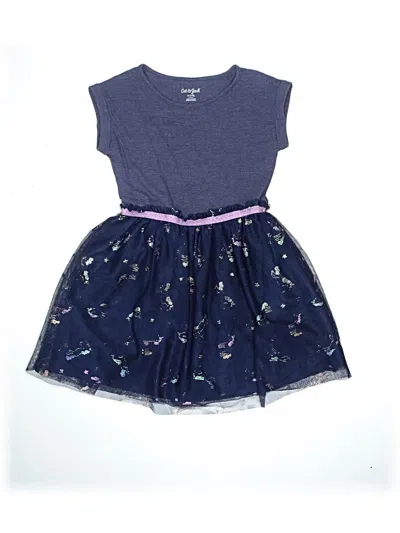 Pre-owned Cat & Jack Kids' Dress In Blue