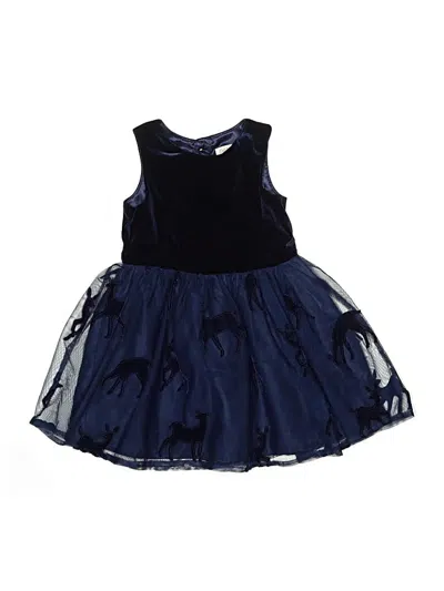 Pre-owned Cat & Jack Kids' Dress In Blue