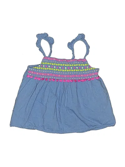Pre-owned Cat & Jack Kids' Dress In Blue