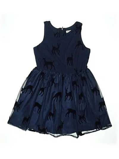 Pre-owned Cat & Jack Kids' Dress In Blue