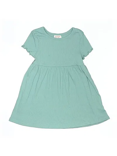 Pre-owned Cat & Jack Kids' Dress In Blue