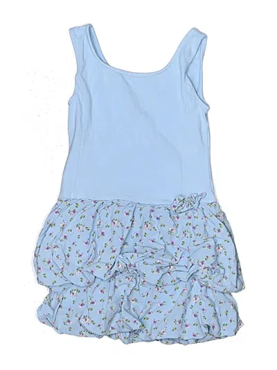 Pre-owned Cat & Jack Kids' Dress In Blue