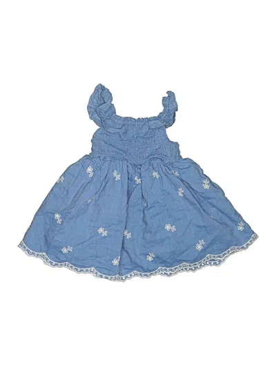 Pre-owned Cat & Jack Babies' Dress In Blue