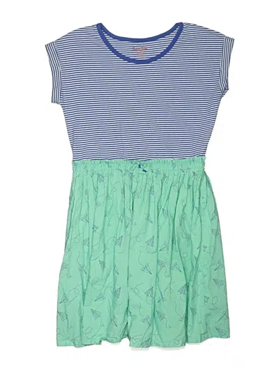 Pre-owned Cat & Jack Kids' Dress In Blue