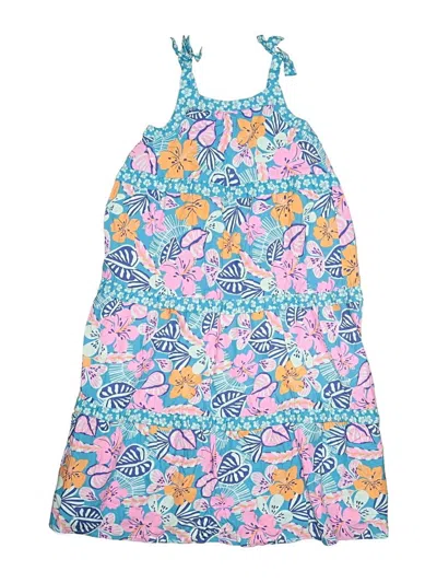 Pre-owned Cat & Jack Kids' Dress In Blue