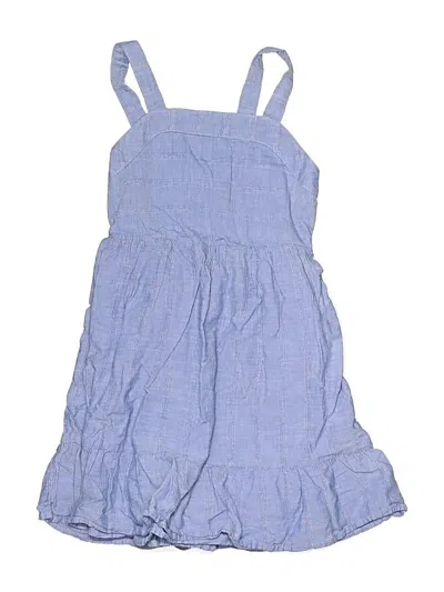 Pre-owned Cat & Jack Kids' Dress In Blue