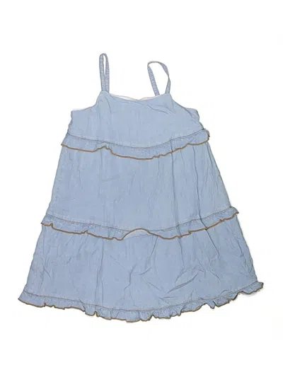 Pre-owned Cat & Jack Kids' Dress In Blue