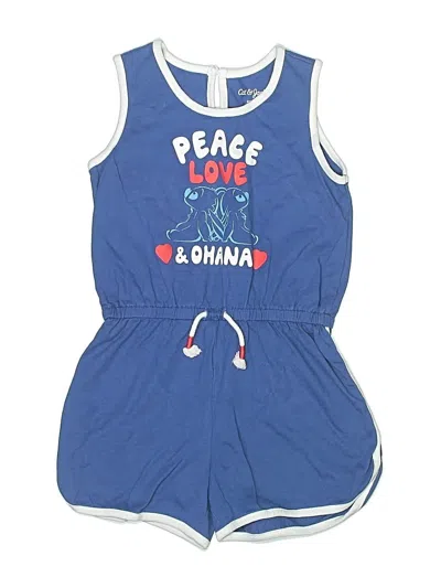Pre-owned Cat & Jack Kids' Dress In Blue