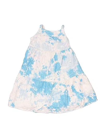 Pre-owned Cat & Jack Kids' Dress In Blue