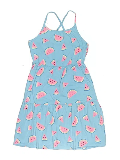Pre-owned Cat & Jack Kids' Dress In Blue