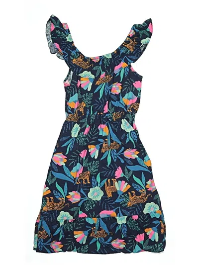 Pre-owned Cat & Jack Kids' Dress In Blue