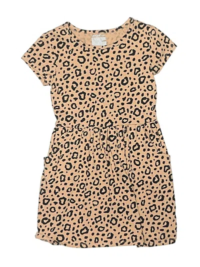 Pre-owned Cat & Jack Kids' Dress In Brown