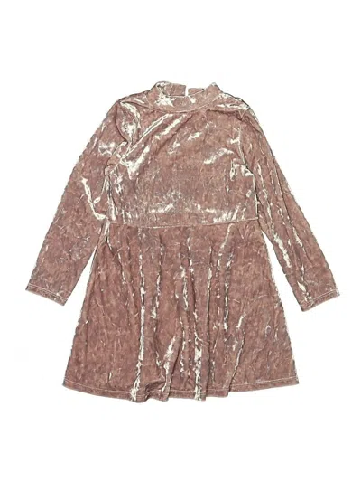 Pre-owned Cat & Jack Kids' Dress In Brown
