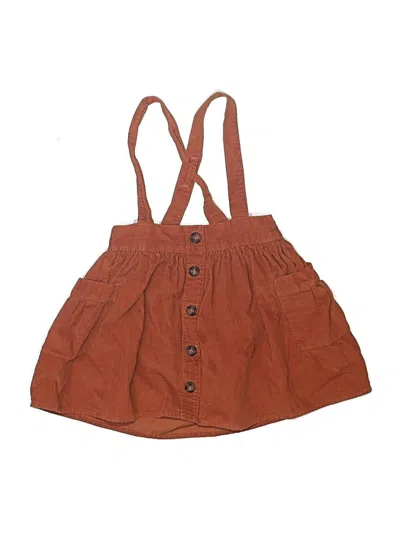 Pre-owned Cat & Jack Kids' Dress In Brown