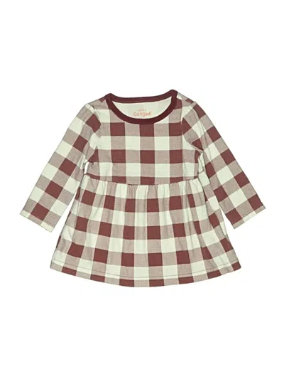 Pre-owned Cat & Jack Babies' Dress In Burgundy