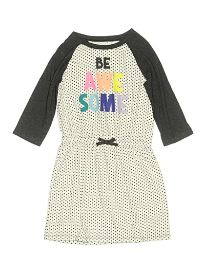 Pre-owned Cat & Jack Kids' Dress In Gray