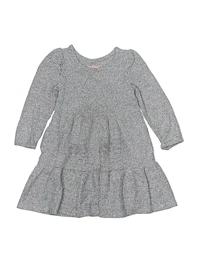 Pre-owned Cat & Jack Kids' Dress In Gray