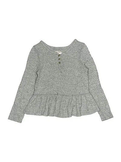 Pre-owned Cat & Jack Kids' Dress In Gray