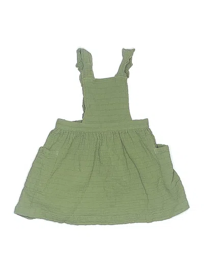 Pre-owned Cat & Jack Kids' Dress In Green
