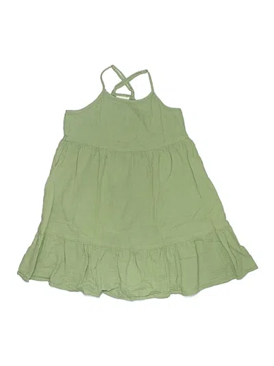 Pre-owned Cat & Jack Kids' Dress In Green