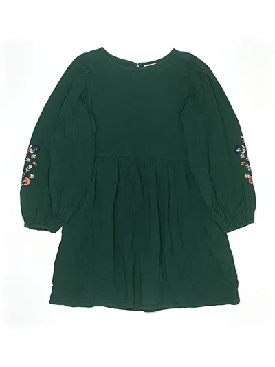 Pre-owned Cat & Jack Kids' Dress In Green