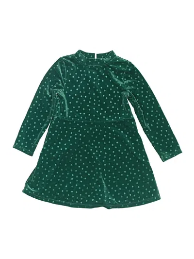 Pre-owned Cat & Jack Kids' Dress In Green