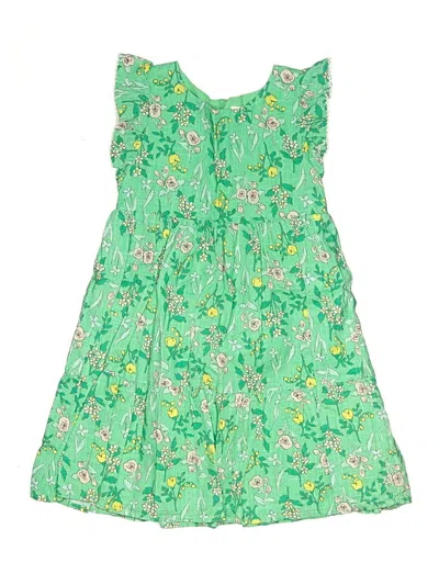 Pre-owned Cat & Jack Kids' Dress In Green