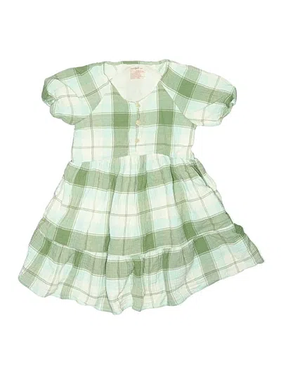Pre-owned Cat & Jack Kids' Dress In Green