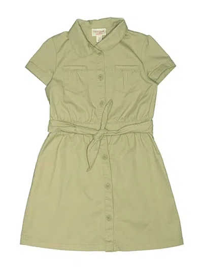 Pre-owned Cat & Jack Kids' Dress In Green