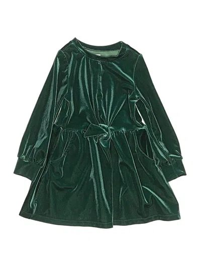 Pre-owned Cat & Jack Kids' Dress In Green