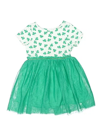 Pre-owned Cat & Jack Kids' Dress In Green
