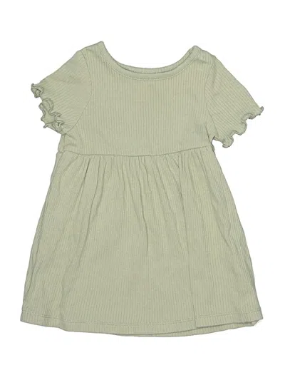Pre-owned Cat & Jack Babies' Dress In Green
