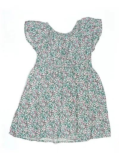 Pre-owned Cat & Jack Kids' Dress In Green