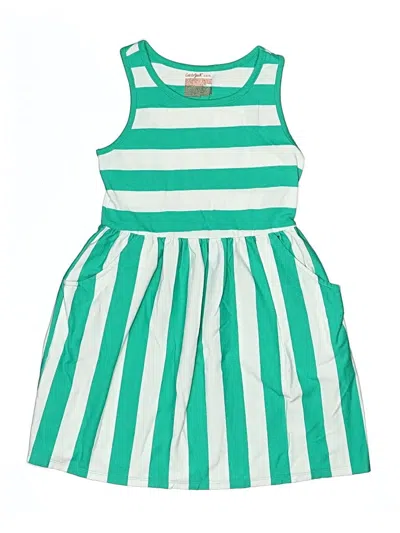 Pre-owned Cat & Jack Kids' Dress In Green