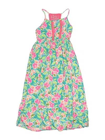 Pre-owned Cat & Jack Kids' Dress In Green