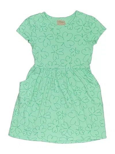 Pre-owned Cat & Jack Kids' Dress In Green
