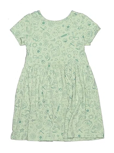 Pre-owned Cat & Jack Kids' Dress In Green