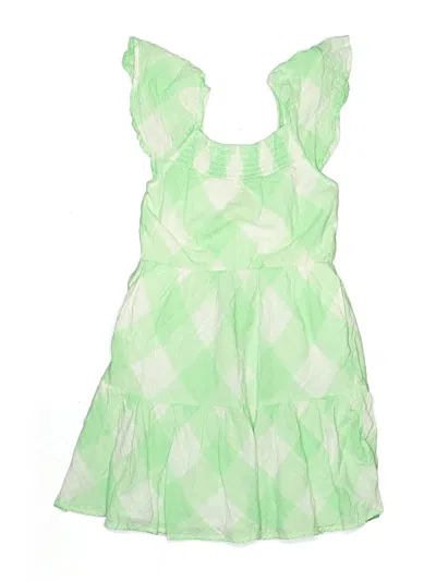 Pre-owned Cat & Jack Kids' Dress In Green
