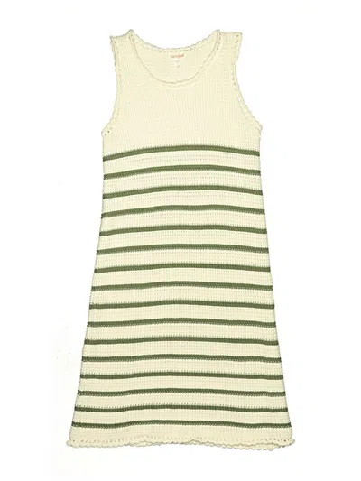 Pre-owned Cat & Jack Kids' Dress In Green
