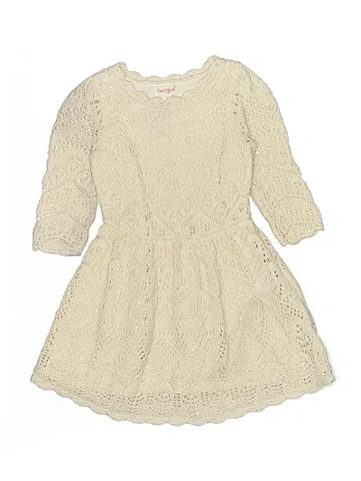 Pre-owned Cat & Jack Kids' Dress In Ivory
