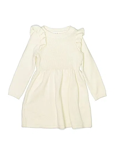 Pre-owned Cat & Jack Kids' Dress In Ivory